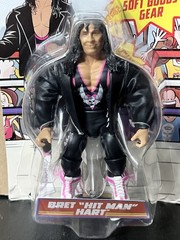 WWE Superstars Series 12 Bret “Hit Man” Hart Wrestling Action Figure DMG PKG