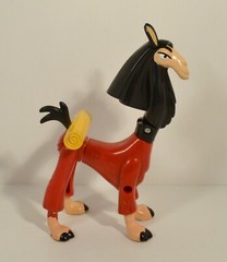 RARE 2001 Llama Kuzco 5″ McDonald’s EUROPE Figure Disney Emperor’s New Groove