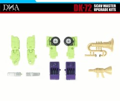 For SS86 Devastator Scavenger Mixmaster WITH BONUS DNA DK-72 Upgrade Kit