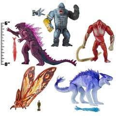 Godzilla x Kong: Basic Figure 5-Pack Toys