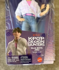 LICENSED ORIGINAL KPop Demon Hunters Huntrix SAJA BOYS SODA POP Jinu Doll Mattel