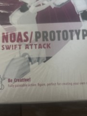 Metabots NOAS/Prototype Articulated Robot 3D Paintable Action Fig Kit Korea NEW