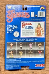 LJN Mattel WWE Superstars Black Card ~ ULTIMATE WARRIOR ~ Wrestling Figure
