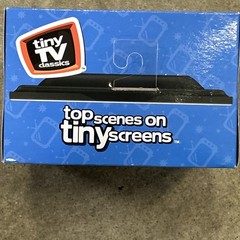 Big Bang Theory Tiny TV Classics Real Working TV & Remote Arcade Toys Brand New!