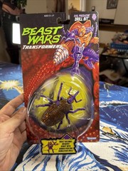 Beast Wars Transformers Drill Bit Evil Predacon 1996 New Sealed Action Figure