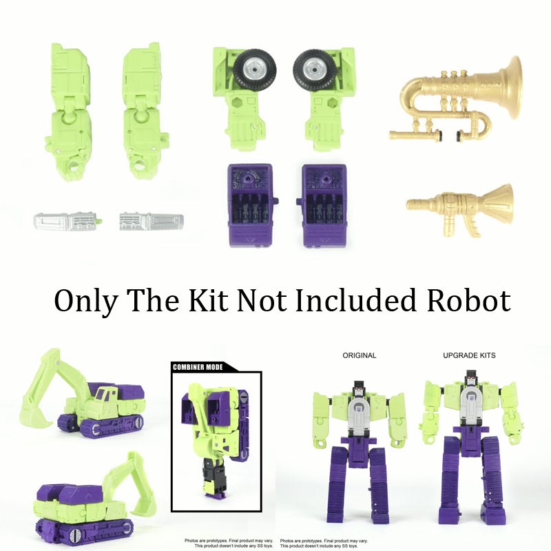 For SS86 Devastator Scavenger Mixmaster WITH BONUS DNA DK-72 Upgrade Kit