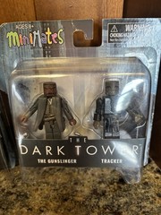 2017 MINI MATES DARK TOWER FIGURES MINT NRFP THE GUNSLINGER & TRACKER
