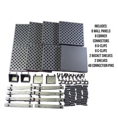 Super Action Stuff Ultimate Weapons Rack 1/12 Scale Modular Diorama Accessory