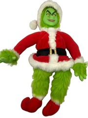 Vintage Dr Suess How The Grinch Stole Christmas Transforming Talking Doll 2000