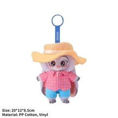 MINISO Zootopia Series doll Vinyl Plush Pendant Confirmed Blind Box Figure Gift