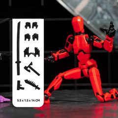 Dummy 13 Action Figure Multi-Jointed Movable Mannequin Robot 3D Printed.