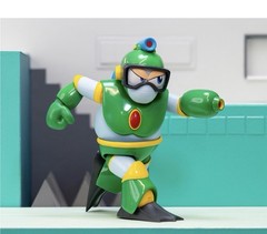 Jada Toys Mega Man Bubble Man Deluxe Action Figure