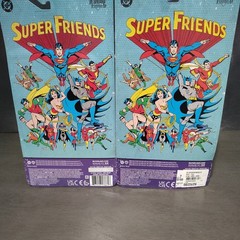 McFarlane Super Friends Crystallized Superman & Phantom Zone Batman Red Plat.