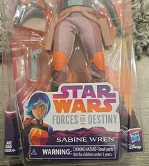 Star Wars-Forces of Destiny- Sabine Wren-11 in Figure-NIB