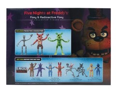 New! Five Nights at Freddy’s Endo-01 (Classic Foxy and Radioactive Foxy) In Hand