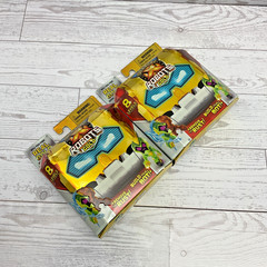 Treasure X Robots Gold Lot of 2 Mini Robots New