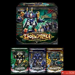 Miniforce Dinoid Warrior DINO COMMANDER STORM TERA TIDAL SHARK BUSTER GIGA set