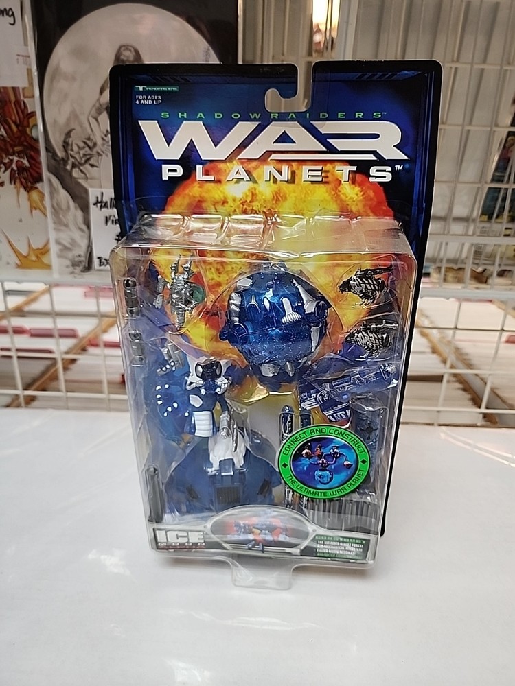 1997 Trendmasters Shadow Raiders War Planets Ice Moon Alpha Factory Sealed New