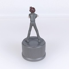 Akira Fudo Devilman Bottle Cap Collection Mini Figure Japanese From Japan