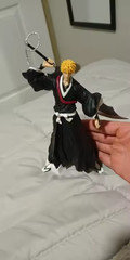 21cm Bleach Anime Figure Kurosaki Ichigo PVC Model Collection Toy Gifts
