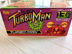 Funko Talking Turbo Man Deluxe 13.5″ Figure Jingle All the Way Exclusive NIB