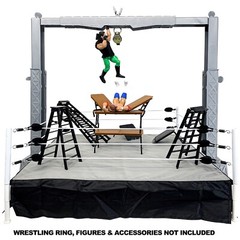 Grab The Gear Adjustable Playset for WWE Wrestling Action Figures