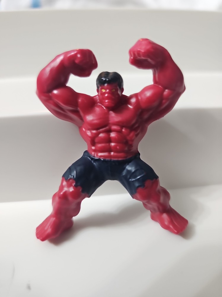 Marvel 500 Micro Series 3 RED HULK Figure Rare