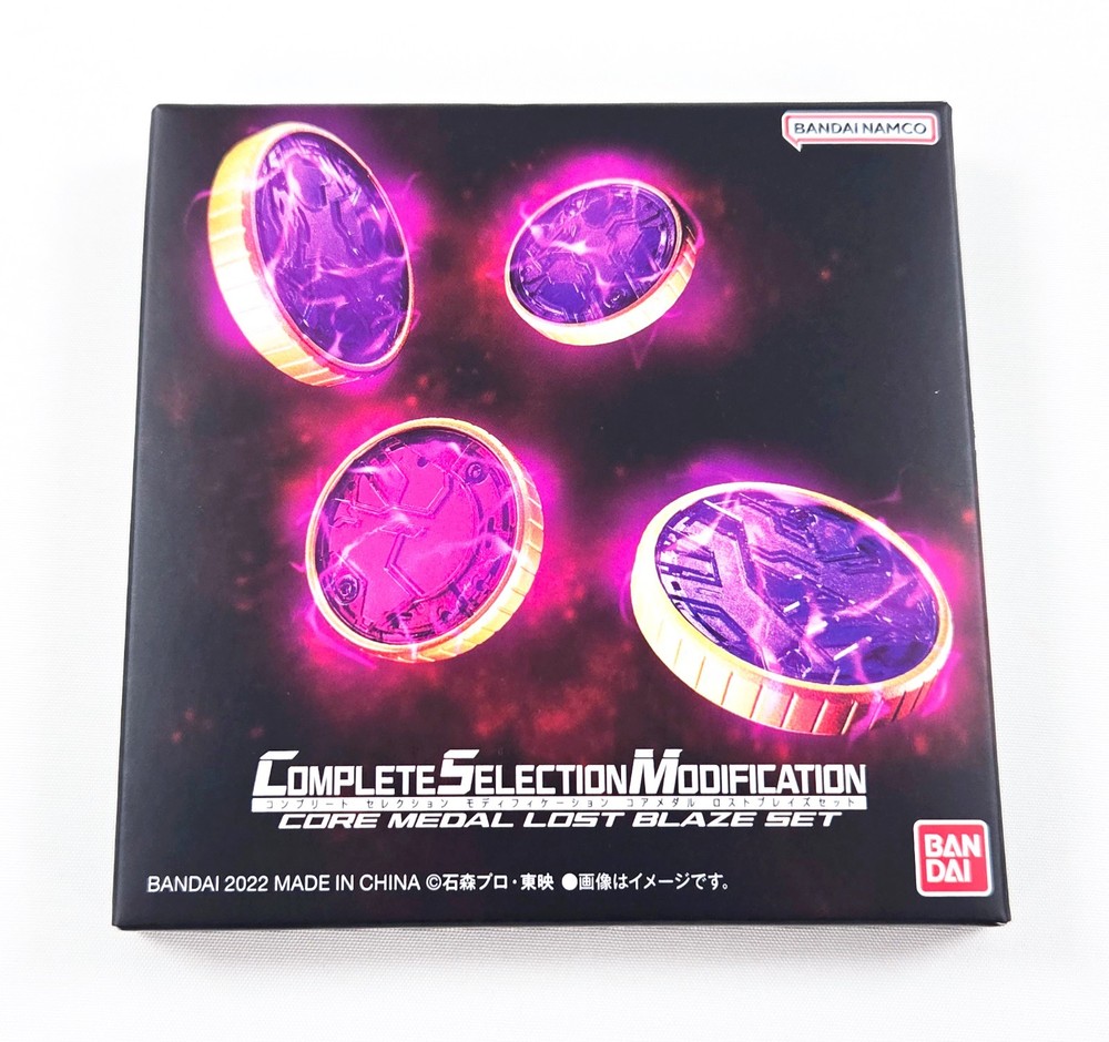 Kamen Rider OOO CSM CORE MEDAL LOST BLAZE SET NEW SEALED Bandai Japan Driver