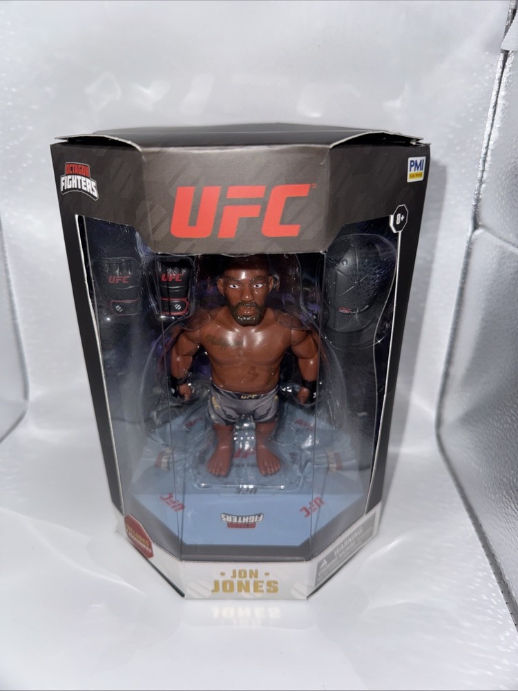 UFC Jon Jones Octagon Fighter Small Action Figure 5” Champion New in Box