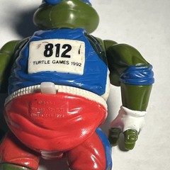 1992 TMNT Teenage Mutant Ninja Turtles Turtle Games Track ‘n Field Leo Playmates