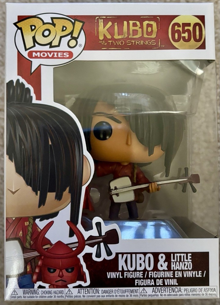Kubo & Little Hanzo – FUNKO POP! Movies #650 – Figurine Kubo and the two strings