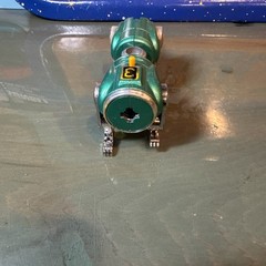 Vintage Voltron Lion Bot Green Variant Lion GB-36 Diecast 1981 Matchbox Go Lion