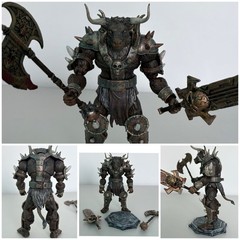 Conan The Barbarian Medieval Taurus Warrior Bull Beast Articulated Custom Figure