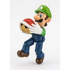 Super Mario Bros Luigi S.H.Figuarts Action Figure by Bandai Tamashii Nations