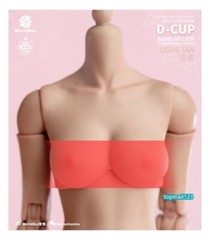 Worldbox 1:6 D cup Suntan Breast Kit Cover Model Fit 12” Female PH TBL Figure