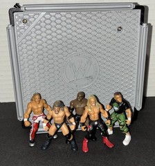 WWE Micro Aggression Mini Jakks Pacific Wrestlers Lot Of 5 W/ Ring DX /John Cena