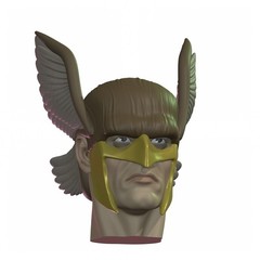 Beak Man Custom Action Figure Head 1:9 or 1:6 Mego
