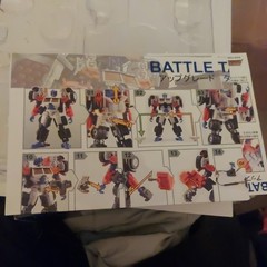 Transformers Battle Tanker Add-On Make Toys 3rd Party