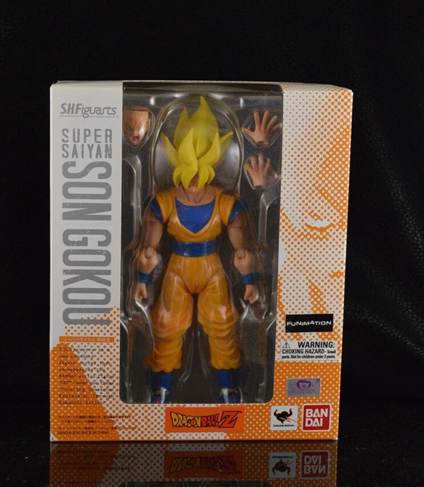 Sh figuarts Super Saiyan Goku Authentic Version Dragon ball Z 2010 New