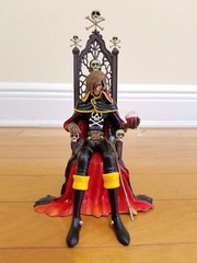 High Dream Albator Captain Harlock figure repaint version