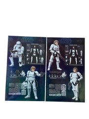 Blokees Star Wars Champion Class Luke Skywalker Han Model Kit Figs Lot Of Two