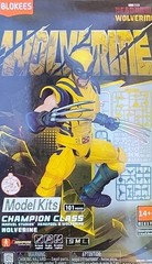 Marvel Xmen Wolverine Action Figure Blokees Model Kit 101 pcs Collectible NEW