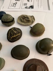 1/6 Scale Military Helmet Cap Hat Cover Plastic Fabric Large Lot of 18