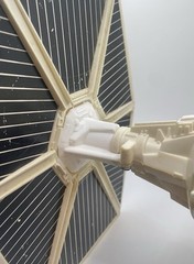 VINTAGE Star Wars IMPERIAL TIE FIGHTER PART WING STRUT KENNER Connector REPRO