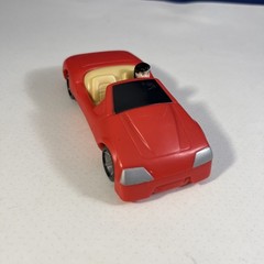 SUPERMAN The Animated Series Lois Lane in Car Pull Back Toy 1997 Burger King DC