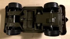Unbranded Military Jeep Toy Looks Like GI Joe Vamp Cheetah NOT GI Joe Size/Scale