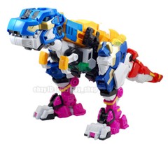 Miniforce Super Dino Power 2 SUPER TYRAKING T-Rex Dinosaur Combined Robot Figure