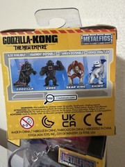 Jada MetalFigs Godzilla x Kong The New Empire Kong & Skar King 2.5” New