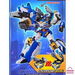Metal Cardbot W BLUECOP W Transforming Patrol Car Robot Korean Toy 2025