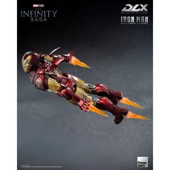 Threezero Marvel Infinity Saga Iron Man Mark 6 Battle Damaged DLX Action Figure